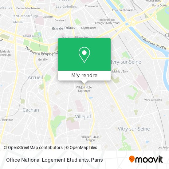 Office National Logement Etudiants plan