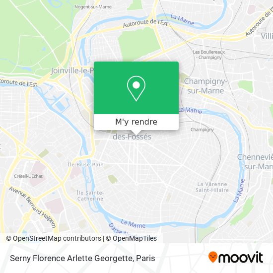 Serny Florence Arlette Georgette plan