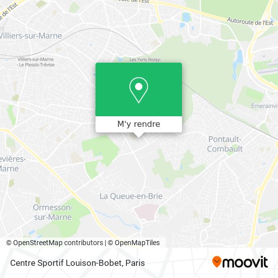 Centre Sportif Louison-Bobet plan
