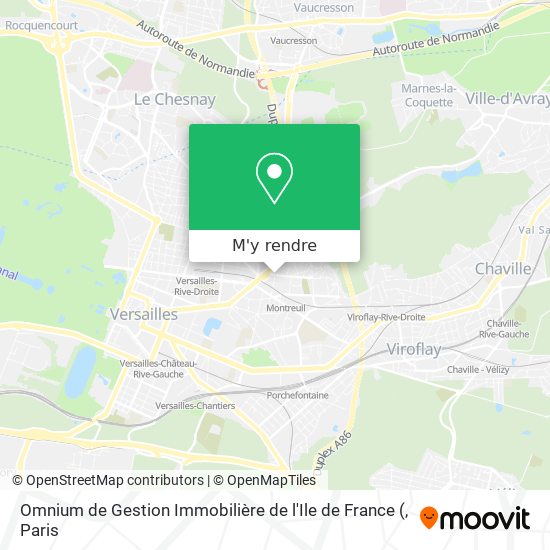 Omnium de Gestion Immobilière de l'Ile de France plan