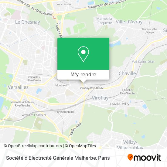 Société d'Electricité Générale Malherbe plan