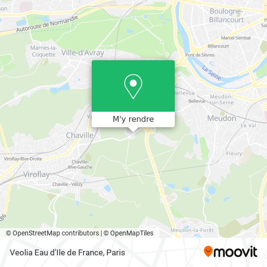 Veolia Eau d'Ile de France plan
