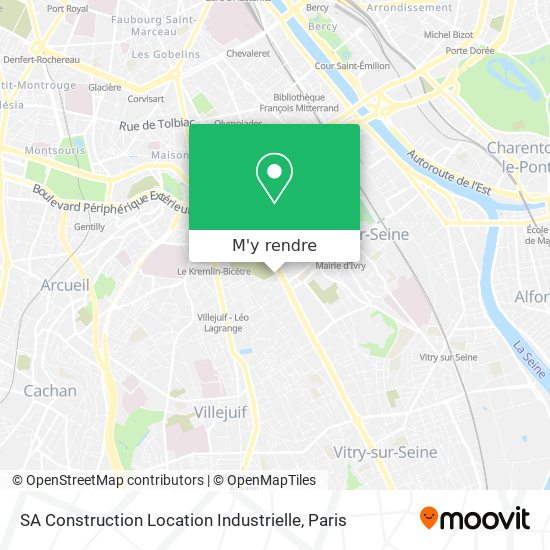 SA Construction Location Industrielle plan