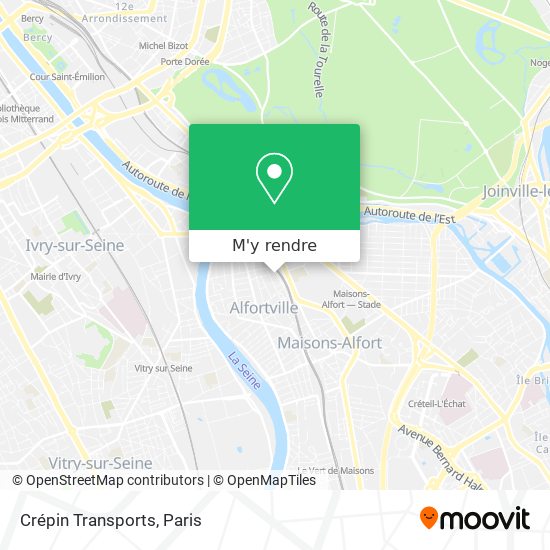 Crépin Transports plan