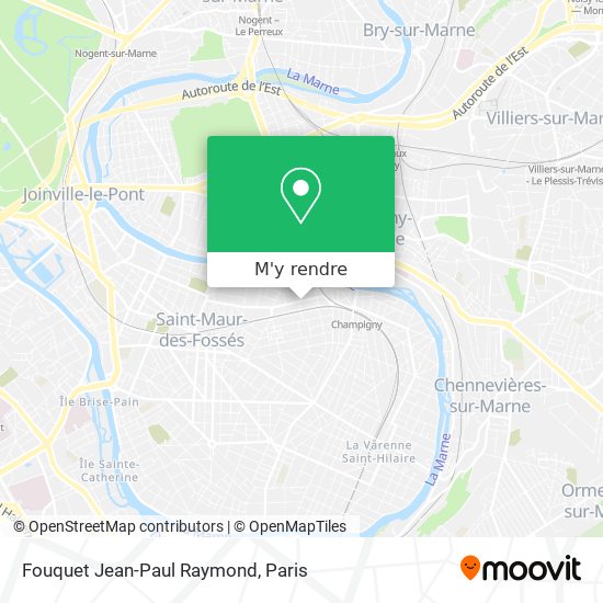 Fouquet Jean-Paul Raymond plan