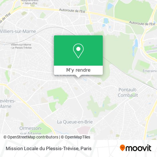 Mission Locale du Plessis-Trévise plan