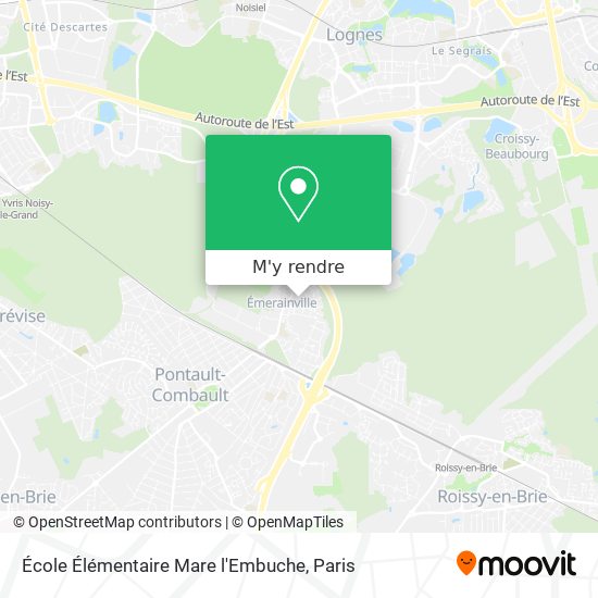 École Élémentaire Mare l'Embuche plan