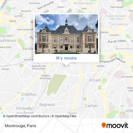 Montrouge plan