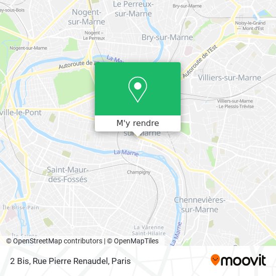 2 Bis, Rue Pierre Renaudel plan