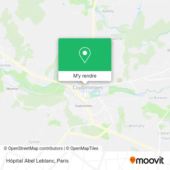 Hôpital Abel Leblanc plan