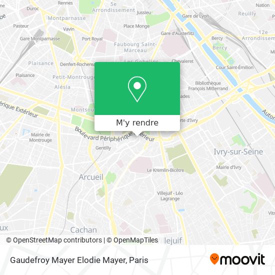 Gaudefroy Mayer Elodie Mayer plan