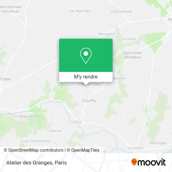 Atelier des Granges plan