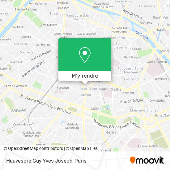 Hauvespre Guy Yves Joseph plan