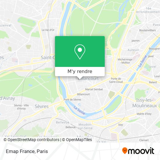 Emap France plan