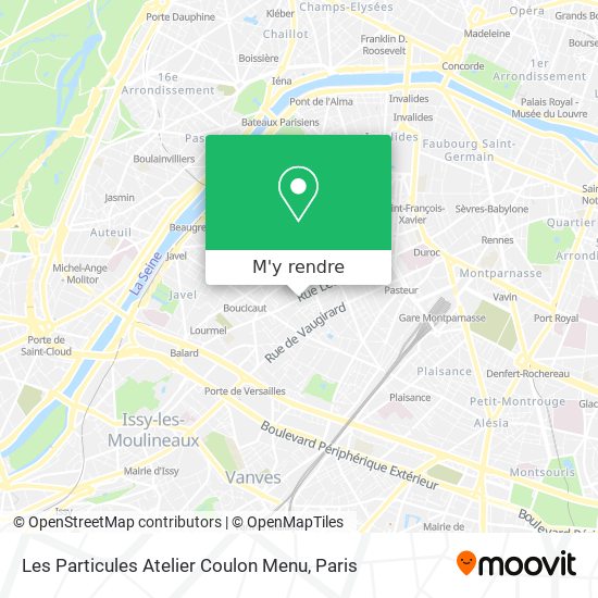 Les Particules Atelier Coulon Menu plan