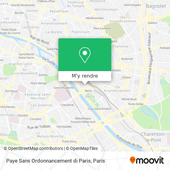 Paye Sans Ordonnancement di Paris plan