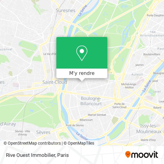 Rive Ouest Immobilier plan