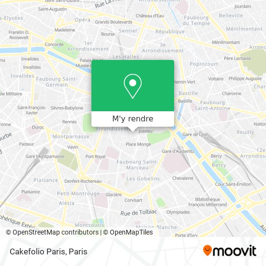 Cakefolio Paris plan