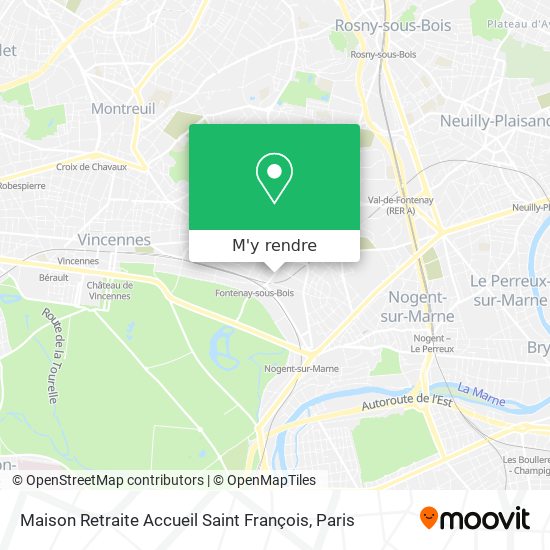 Maison Retraite Accueil Saint François plan