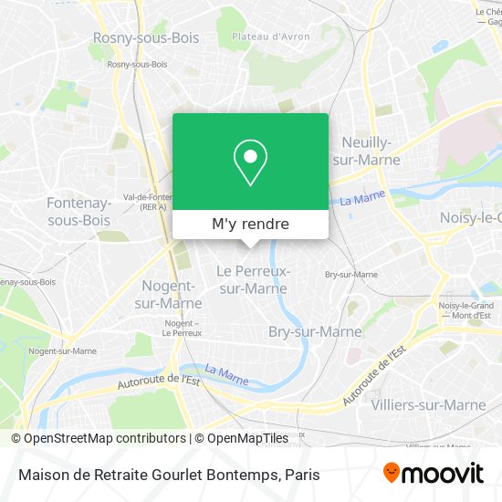 Maison de Retraite Gourlet Bontemps plan