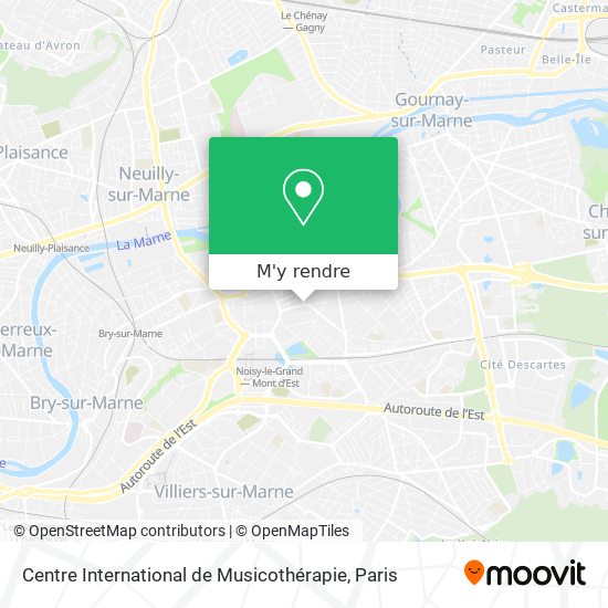 Centre International de Musicothérapie plan