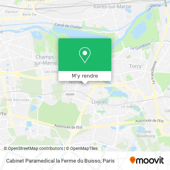 Cabinet Paramedical la Ferme du Buisso plan