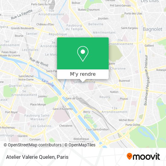 Atelier Valerie Quelen plan