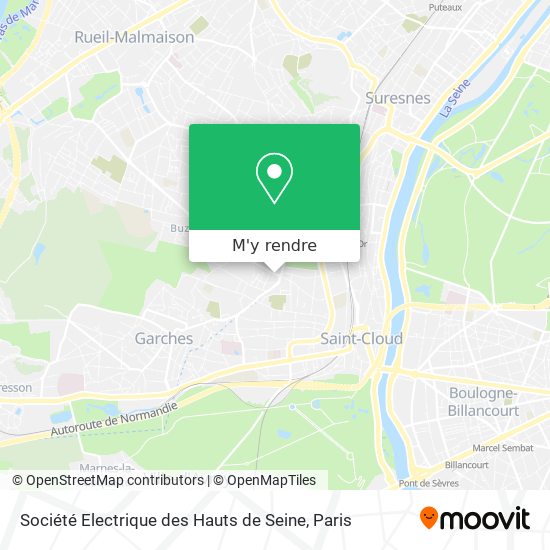 Société Electrique des Hauts de Seine plan