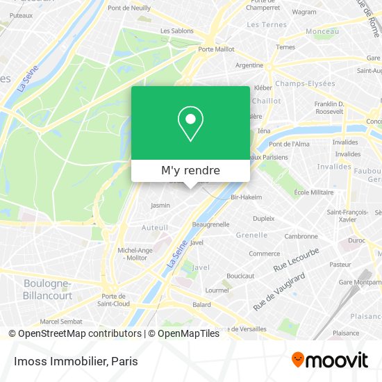 Imoss Immobilier plan