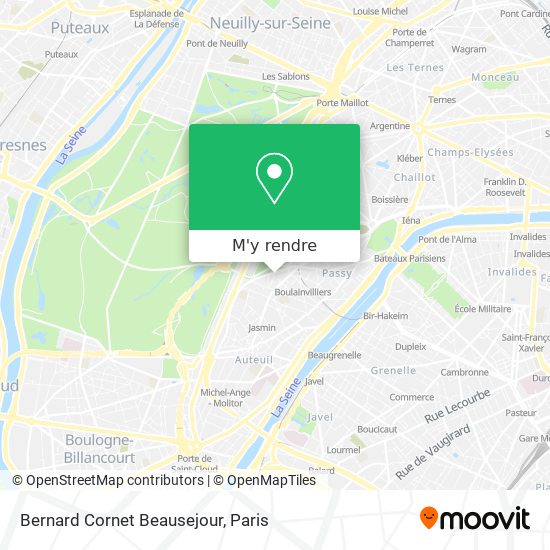 Bernard Cornet Beausejour plan