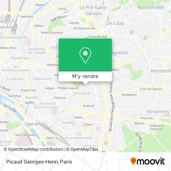 Picaud Georges-Henri plan