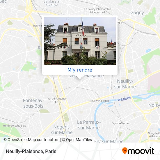 Neuilly-Plaisance plan