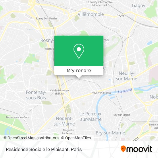 Résidence Sociale le Plaisant plan