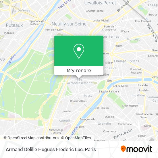 Armand Delille Hugues Frederic Luc plan