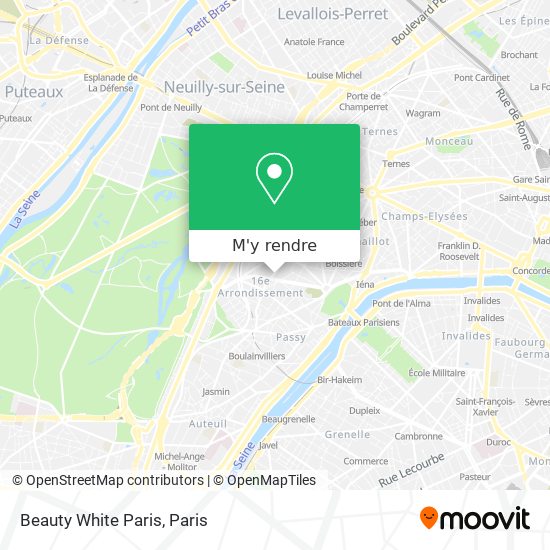 Beauty White Paris plan