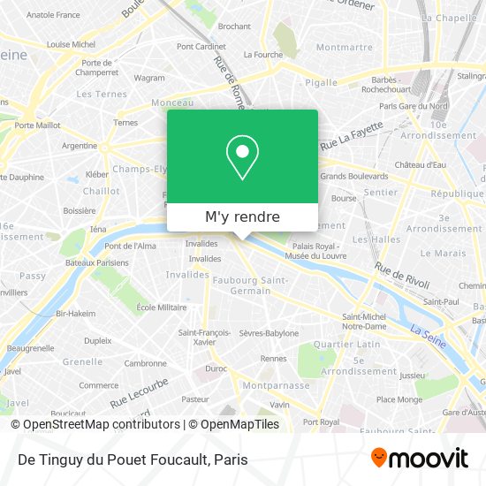 De Tinguy du Pouet Foucault plan