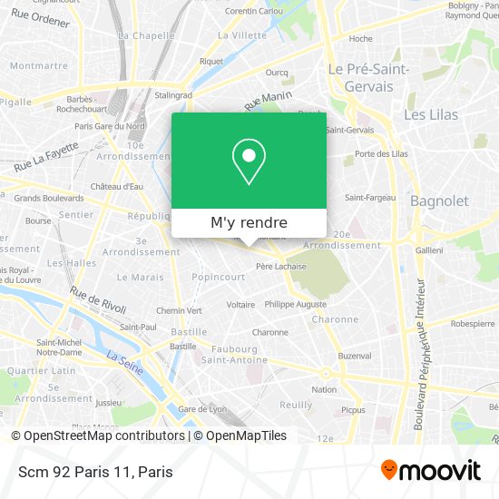 Scm 92 Paris 11 plan