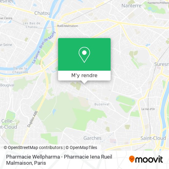 Pharmacie Wellpharma - Pharmacie Iena Rueil Malmaison plan