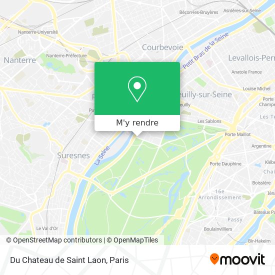 Du Chateau de Saint Laon plan