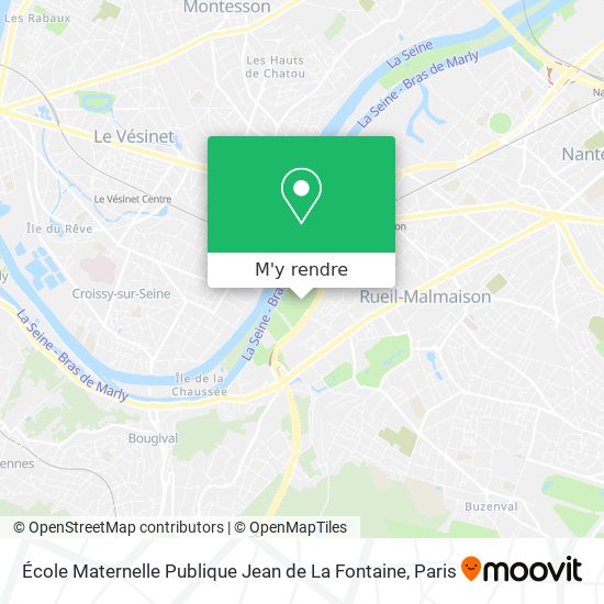 École Maternelle Publique Jean de La Fontaine plan