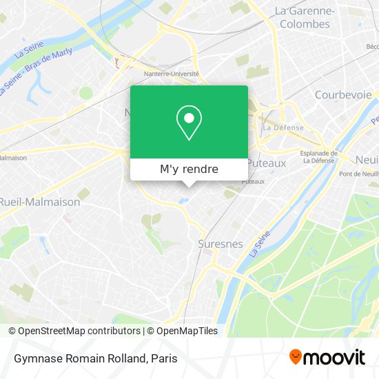 Gymnase Romain Rolland plan