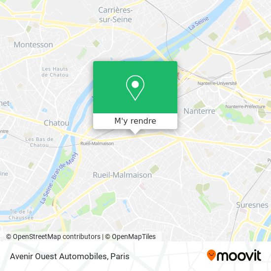 Avenir Ouest Automobiles plan