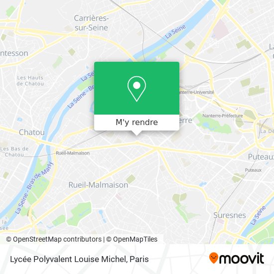 Lycée Polyvalent Louise Michel plan