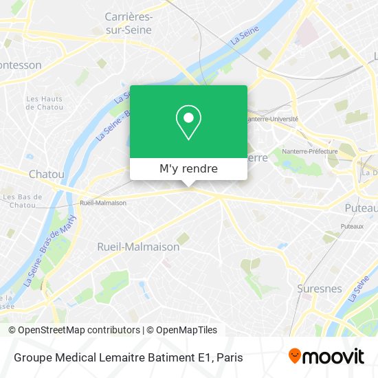 Groupe Medical Lemaitre Batiment E1 plan