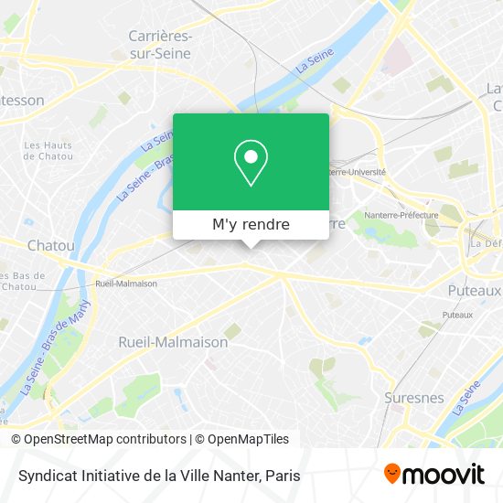 Syndicat Initiative de la Ville Nanter plan