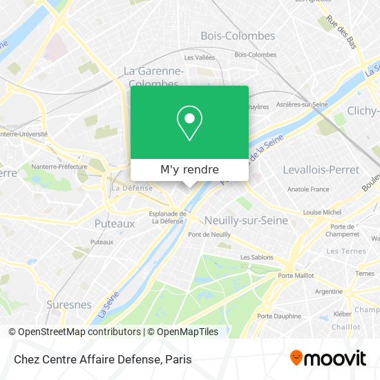 Chez Centre Affaire Defense plan