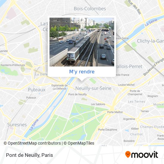 Pont de Neuilly plan