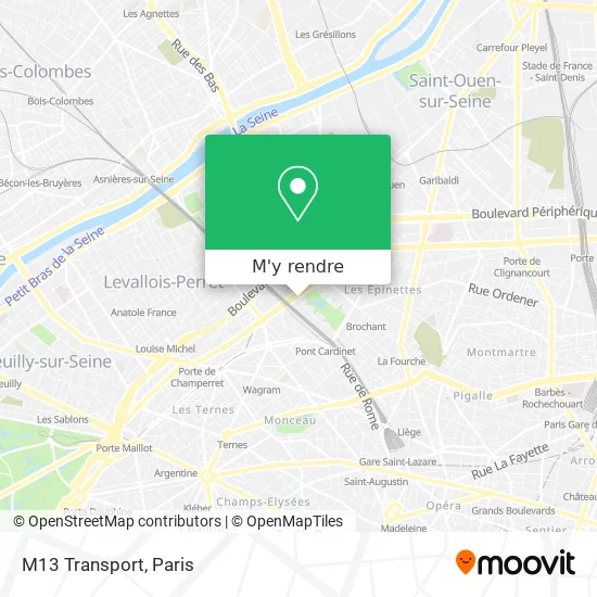 M13 Transport plan
