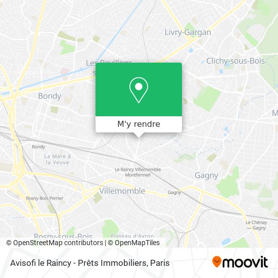 Avisofi le Raincy - Prêts Immobiliers plan