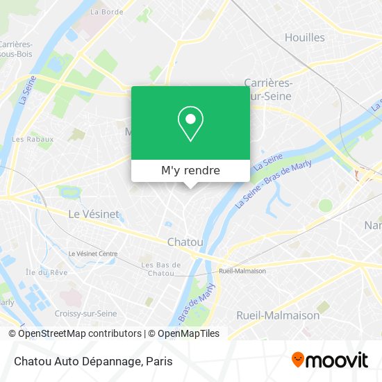 Chatou Auto Dépannage plan